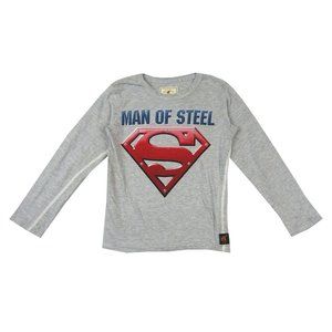 Superman Trunk LTD Man of Steel Youth Grey T Shirt